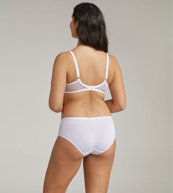 Playtex Underwired Bra In White Flower Elegance Recycled