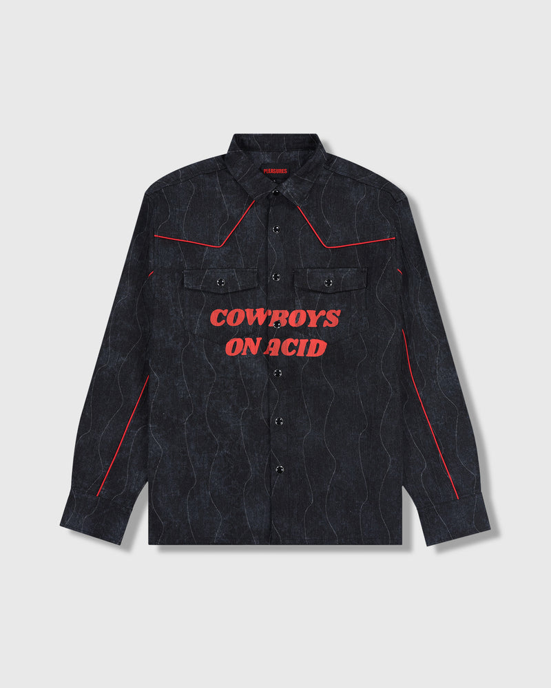 pleasures ACID COWBOY DENIM SHIRT
