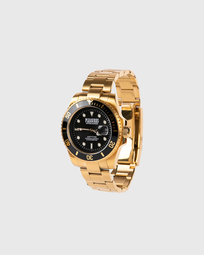 Pleasures ANYTIME WATCH GOLD / BLACK