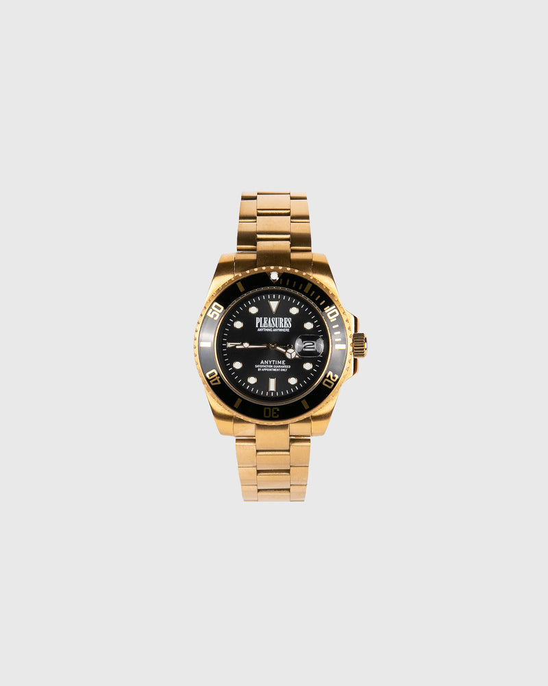 pleasures ANYTIME WATCH GOLD / BLACK