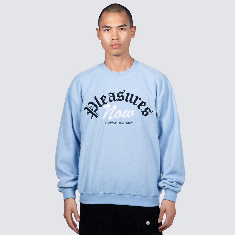 Pleasures APPOINTMENT FLEECE CREWNECK