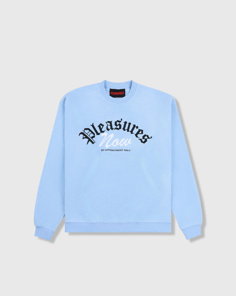 pleasures APPOINTMENT FLEECE CREWNECK