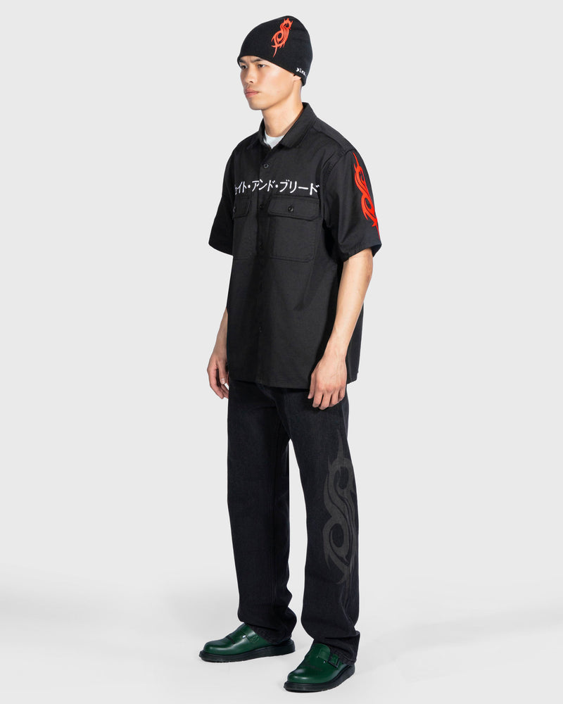 Pleasures BLEED WORK SHIRT