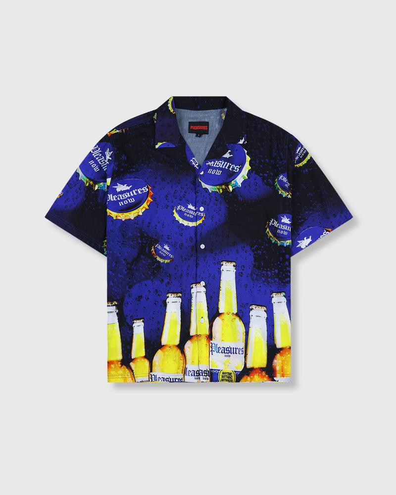 pleasures CERVEZA CAMP SHIRT