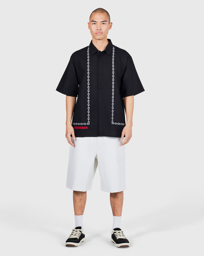 Pleasures CHAIN BUTTON UP