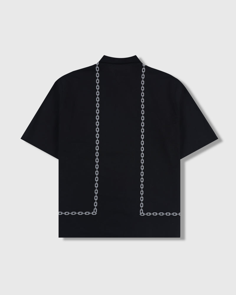 Pleasures CHAIN BUTTON UP
