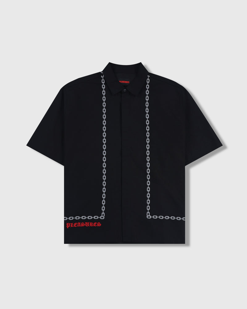 pleasures CHAIN BUTTON UP