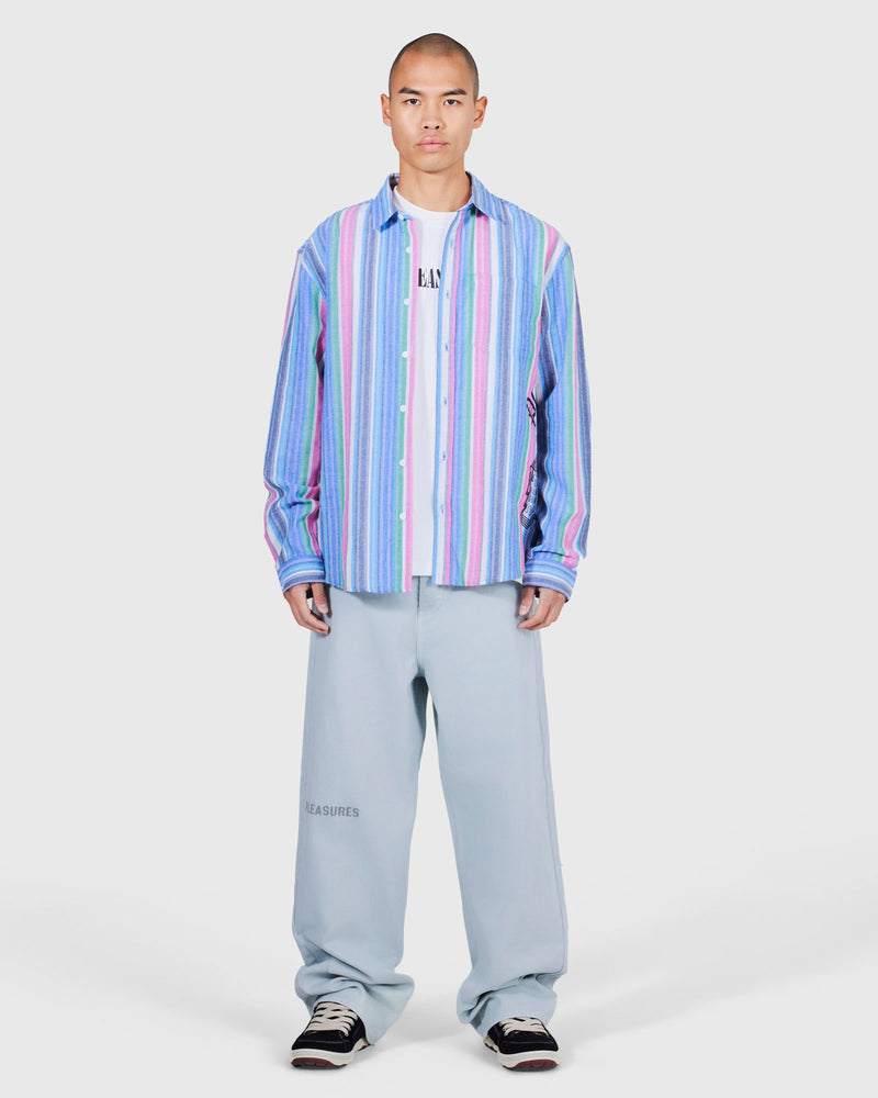 Pleasures CHAPEL LONG SLEEVE BUTTON UP