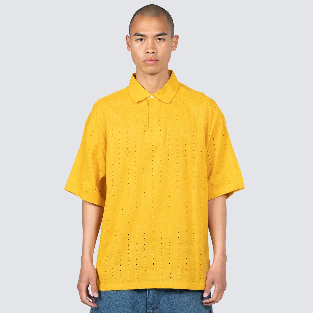 Pleasures CLARITY WOVEN POLO