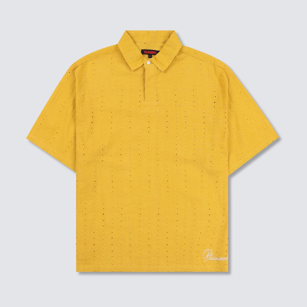 pleasures CLARITY WOVEN POLO