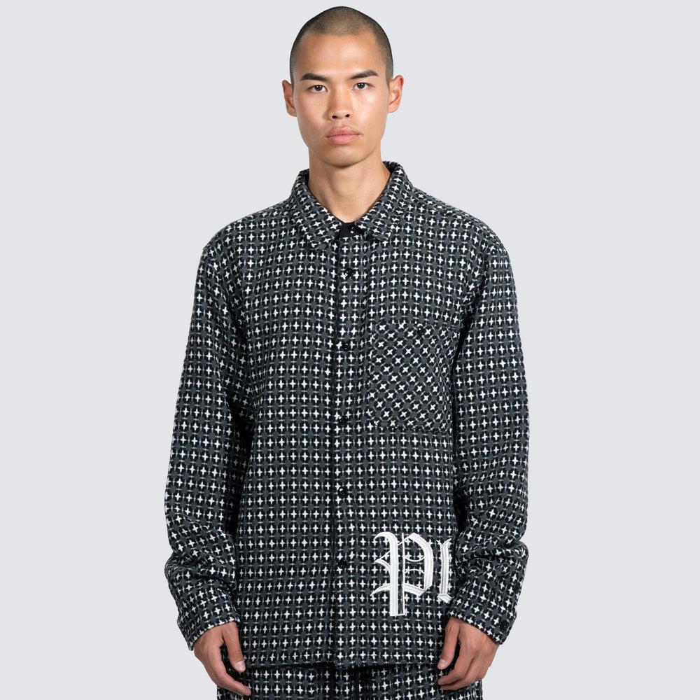 Pleasures CROSS WORK SHIRT