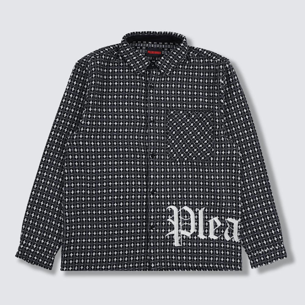 pleasures CROSS WORK SHIRT