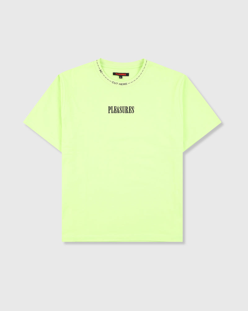 pleasures CUT HERE HEAVYWEIGHT SHIRT