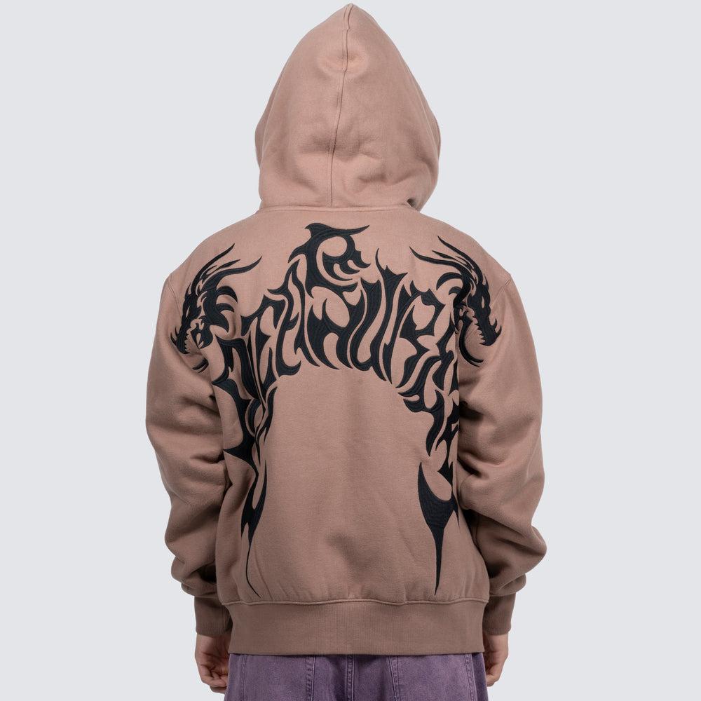 Pleasures DRAGON ZIP HOODIE