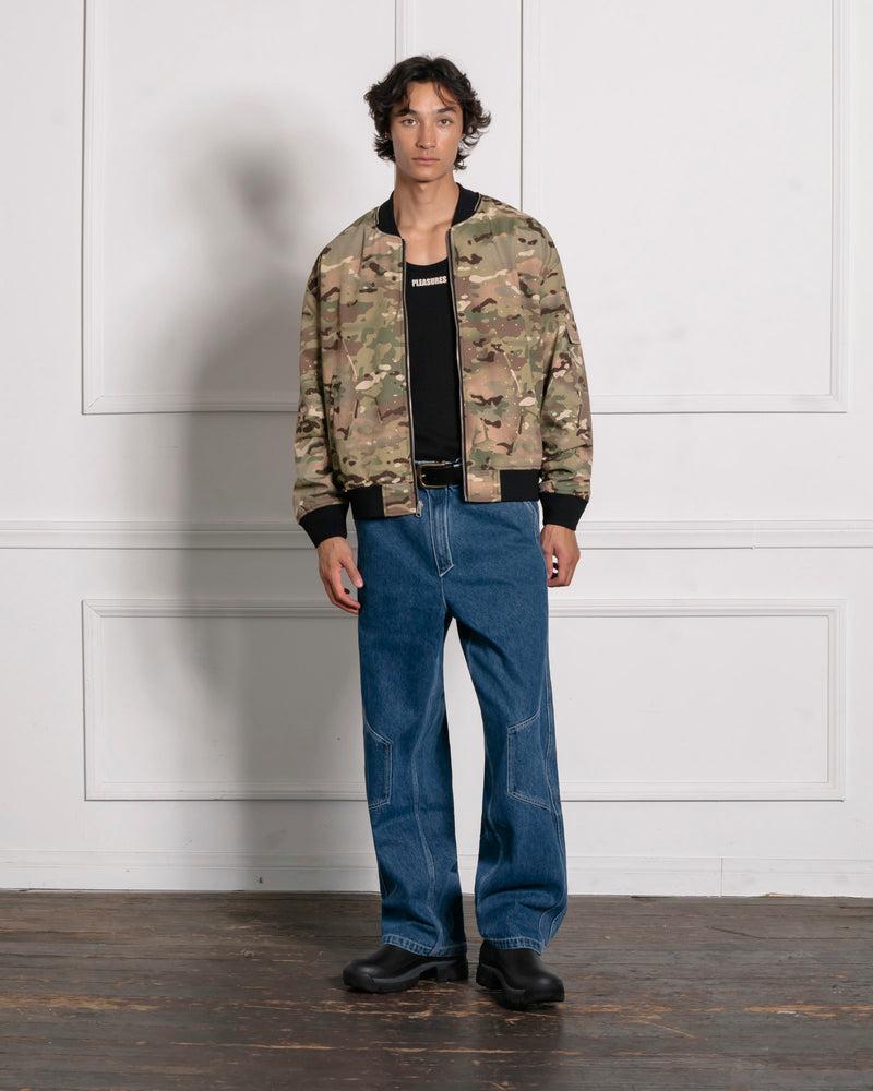 Pleasures GEM CAMO BOMBER