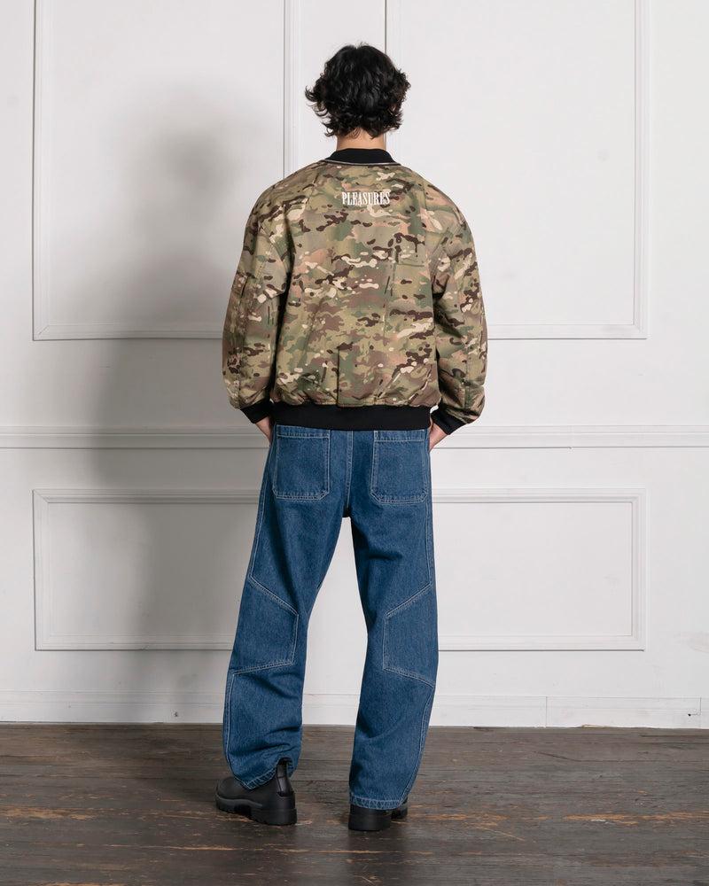 Pleasures GEM CAMO BOMBER