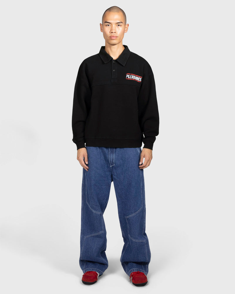 Pleasures GENTLE POLO SWEATSHIRT