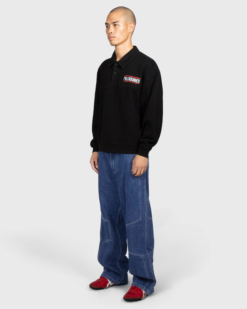Pleasures GENTLE POLO SWEATSHIRT