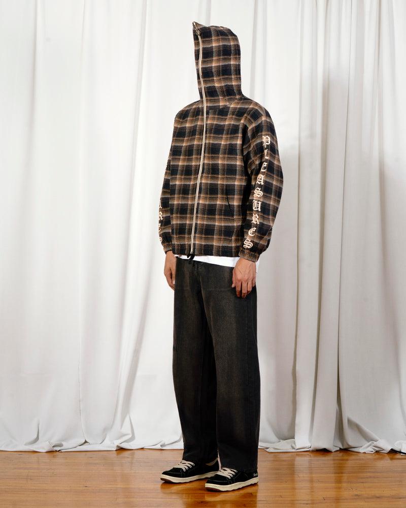 Pleasures GROOVE ZIP PONCHO HOODIE