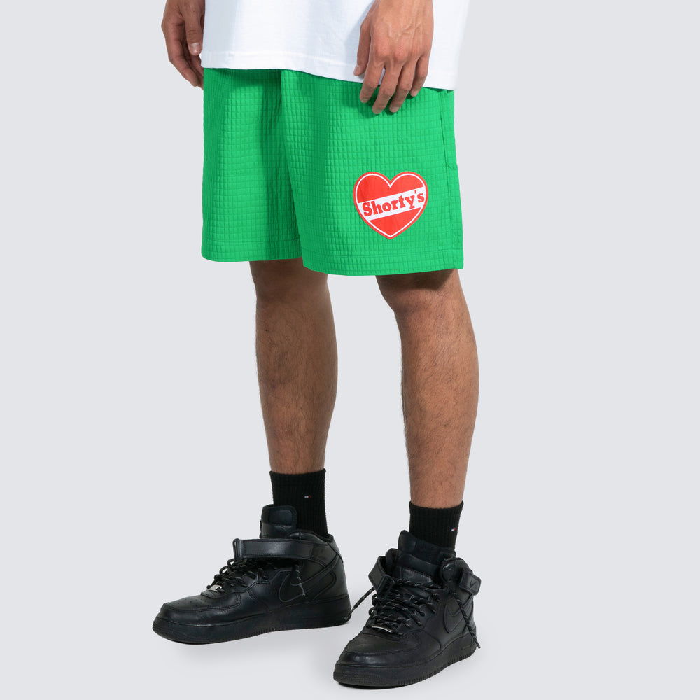 Pleasures HEART SPORT SHORTS