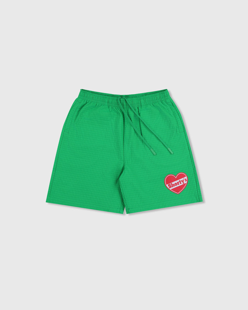 pleasures HEART SPORT SHORTS