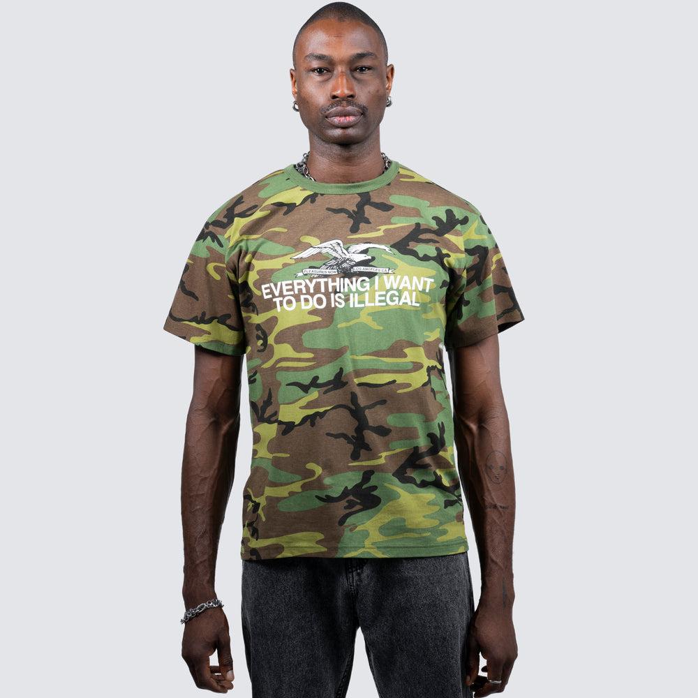 Pleasures ILLEGAL T-SHIRT