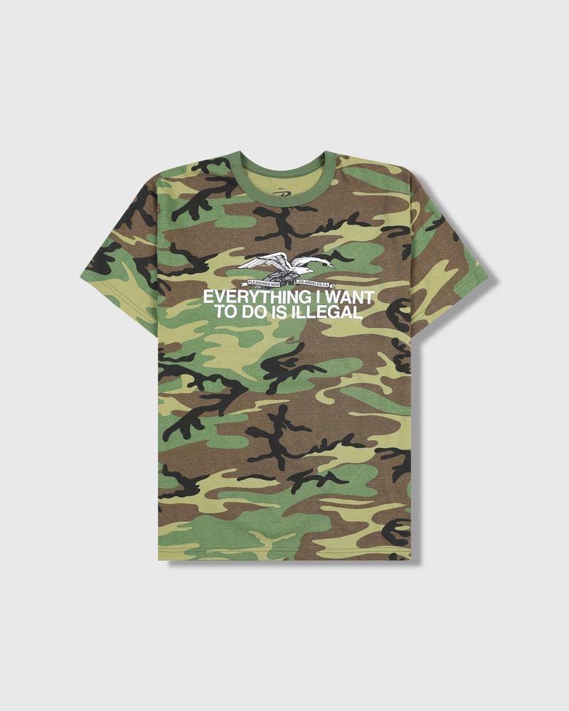 pleasures ILLEGAL T-SHIRT