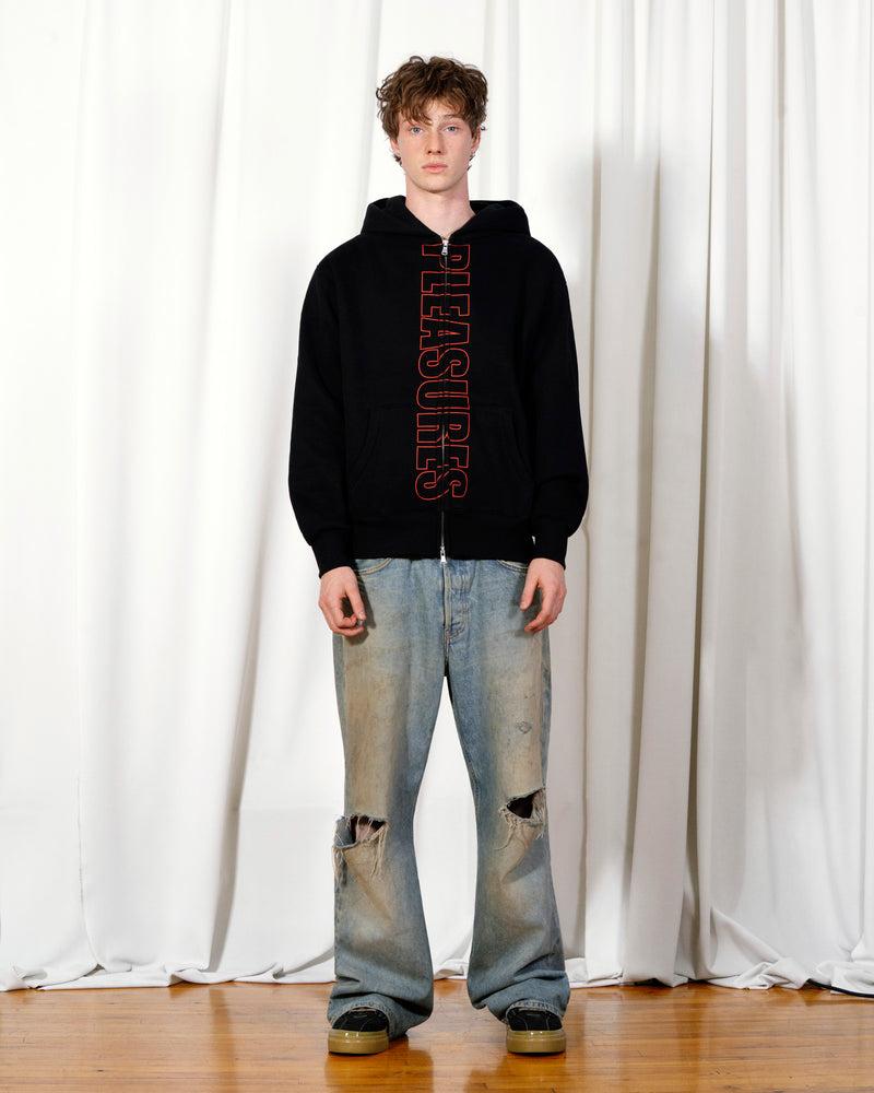 Pleasures IMPACT ZIP HOODIE
