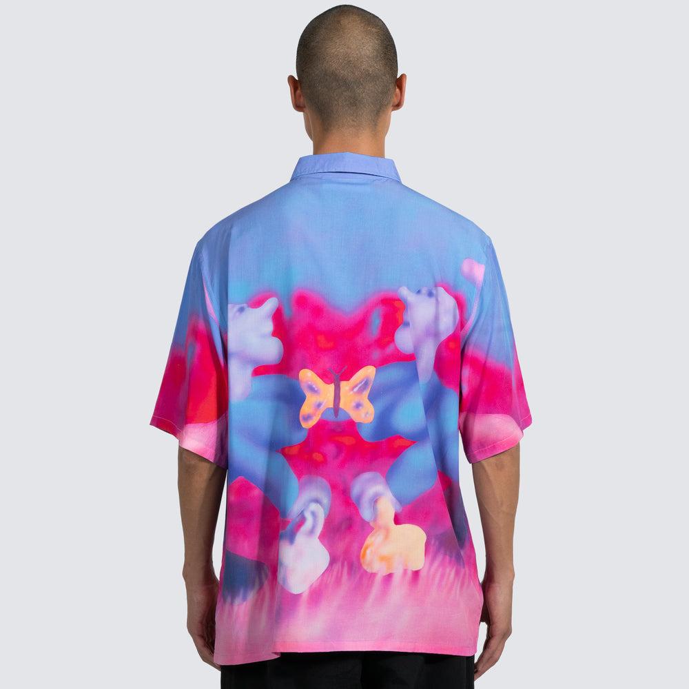 Pleasures INTERACTION BUTTON DOWN