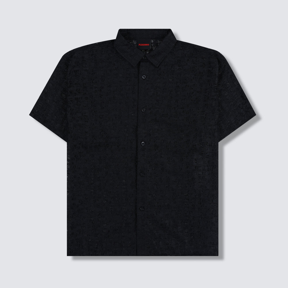 pleasures LACY BUTTON DOWN