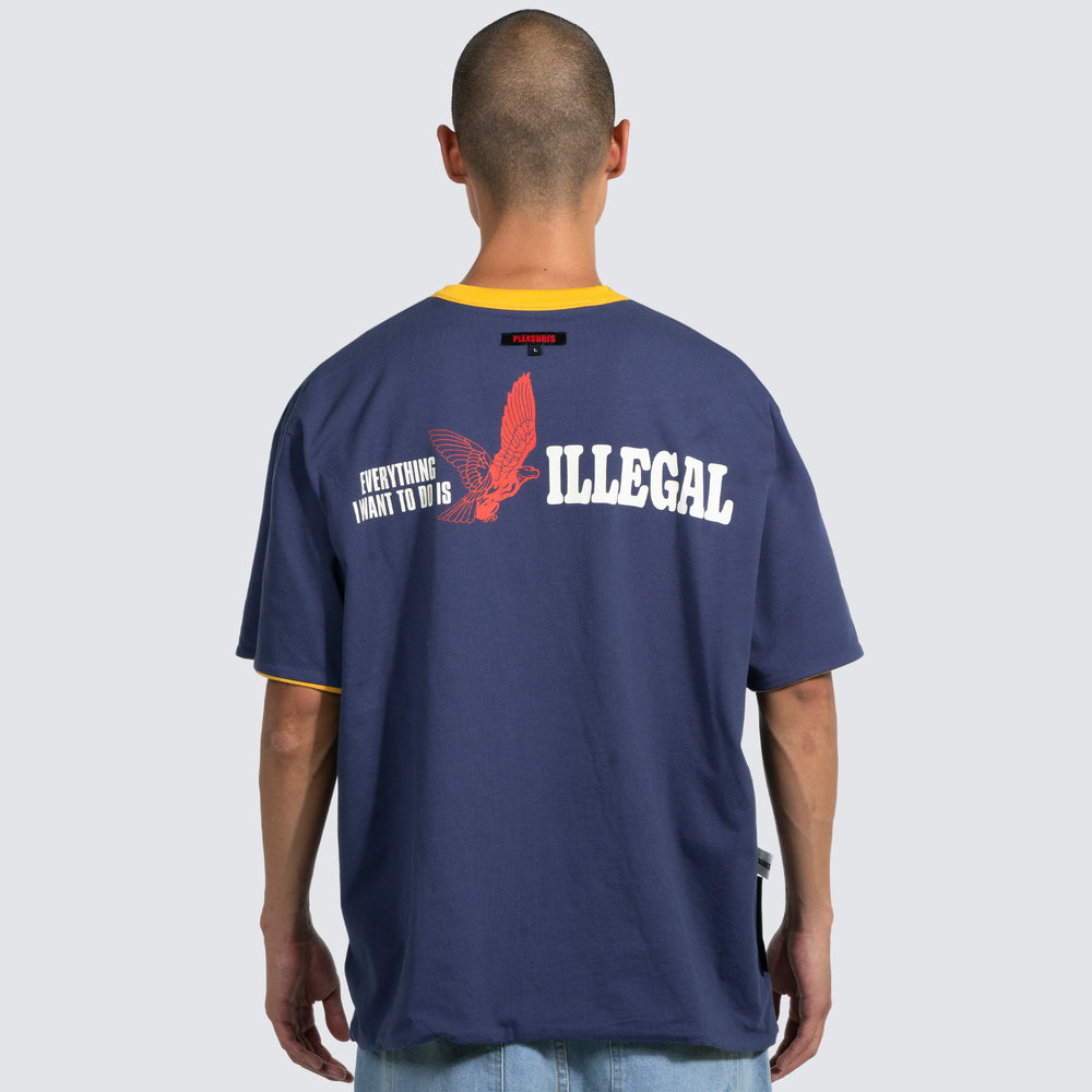 Pleasures LEGAL REVERSIBLE HEAVYWEIGHT SHIRT