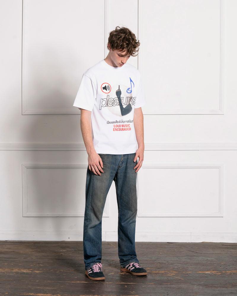 Pleasures LOUD MUSIC T-SHIRT
