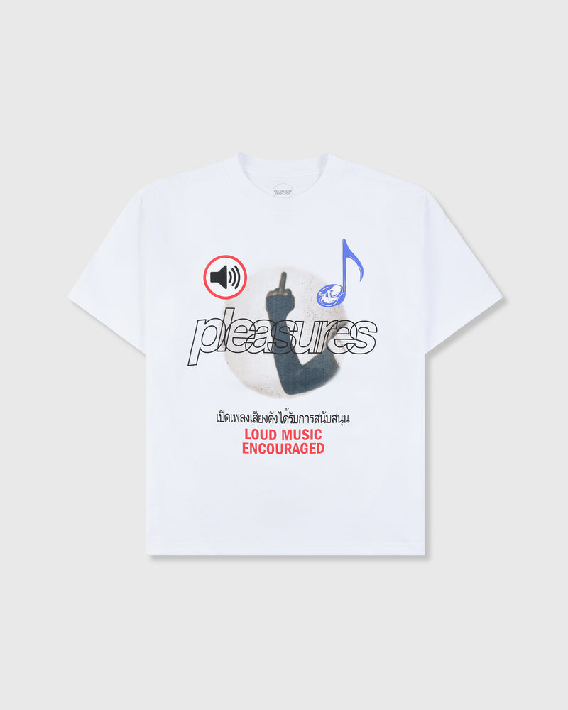 pleasures LOUD MUSIC T-SHIRT