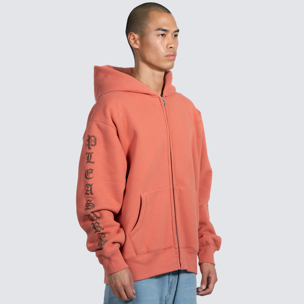 Pleasures OE ZIP UP HOODIE