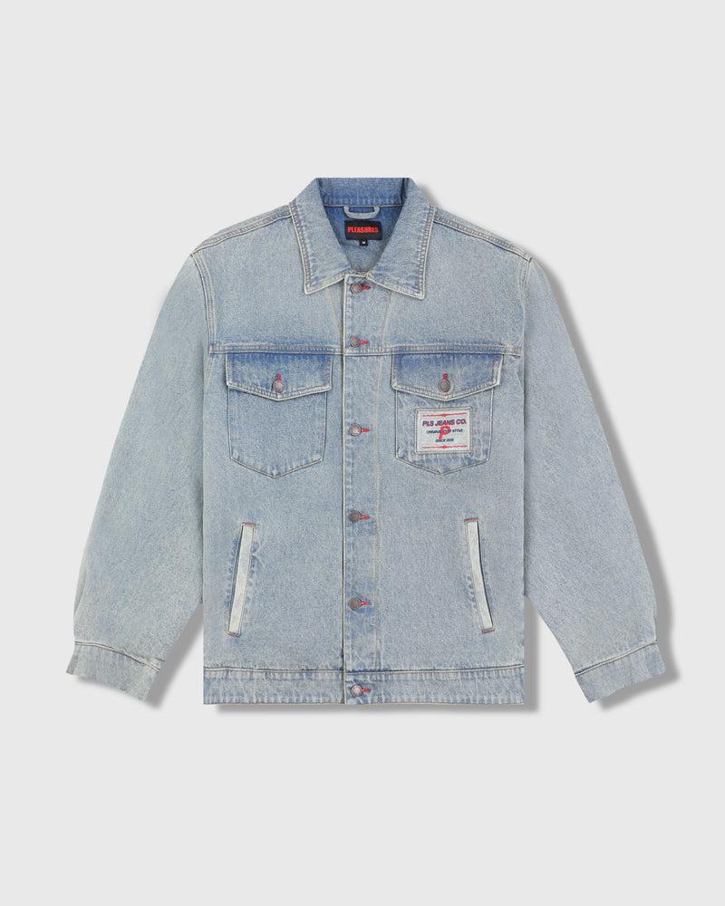 pleasures PARK INSULATED DENIM JACKET