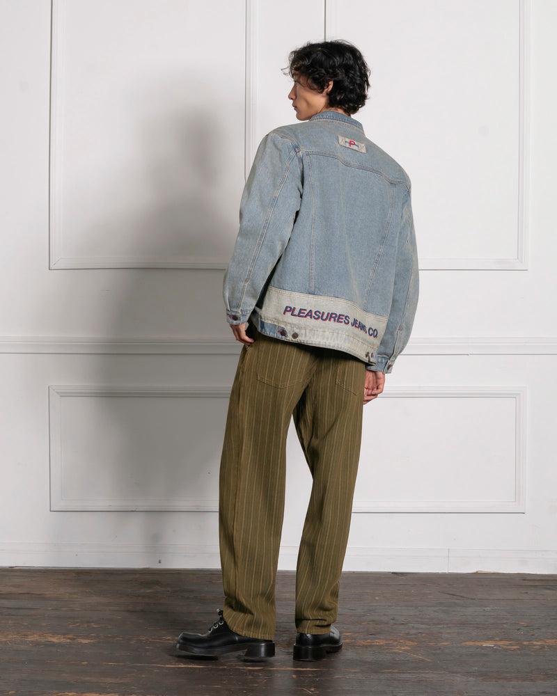 Pleasures RAIL STRIPE WORK PANTS