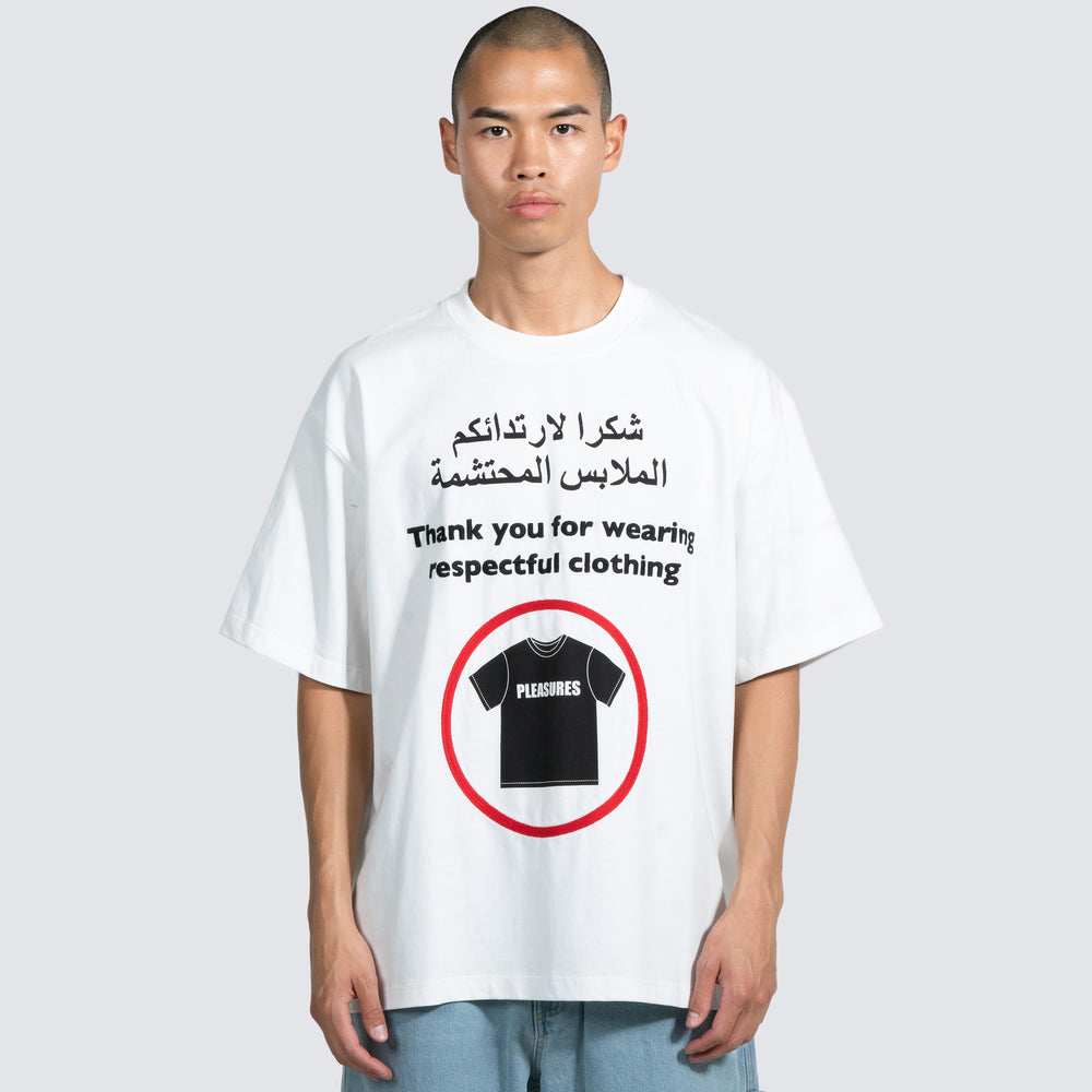 Pleasures RESPECT HEAVYWEIGHT SHIRT