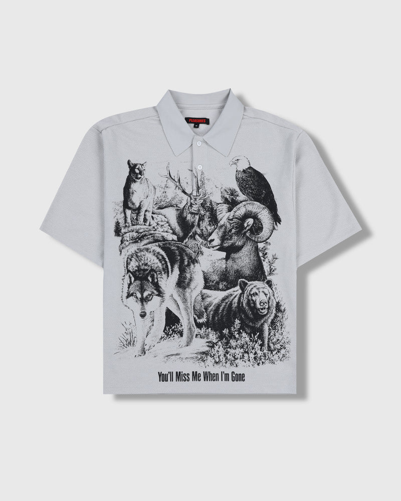 pleasures REVIVAL BOXY POLO