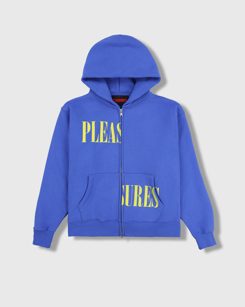 pleasures SPLIT ZIP HOODIE
