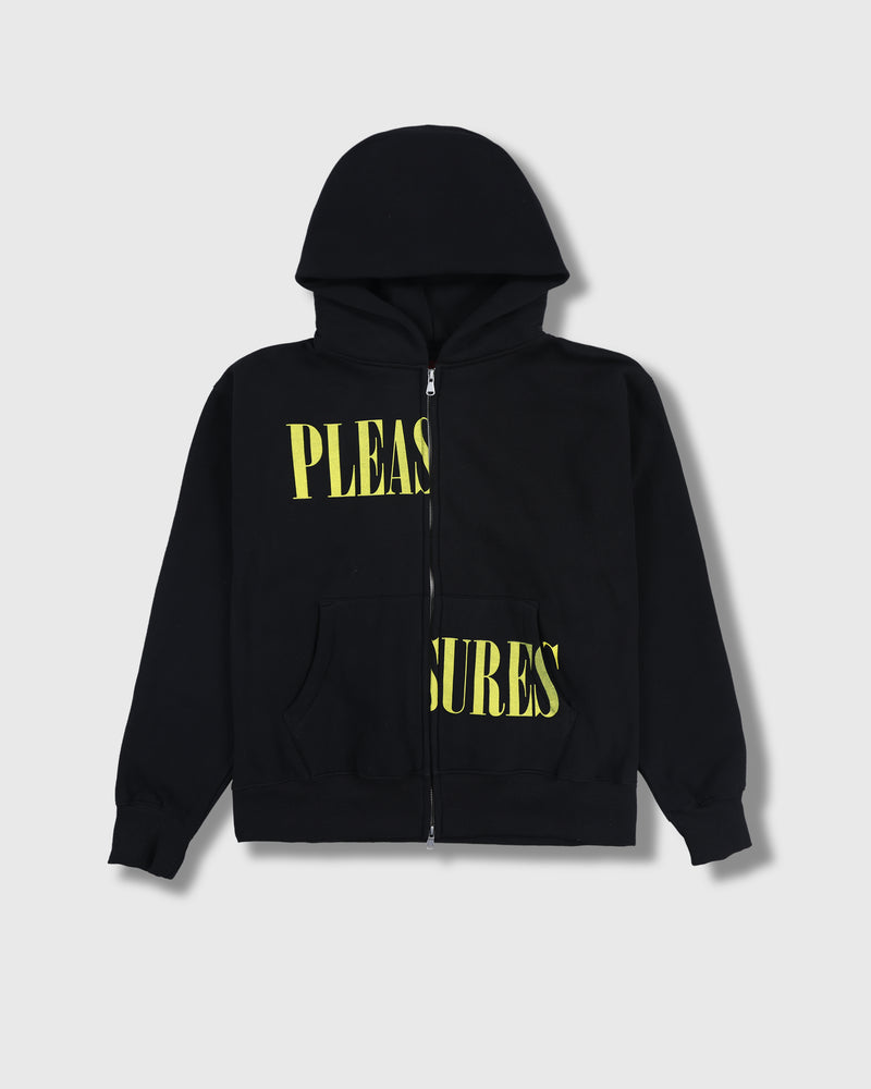 pleasures SPLIT ZIP HOODIE