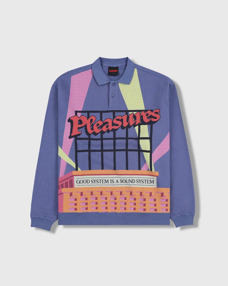 pleasures SPOTLIGHT LONG SLEEVE POLO