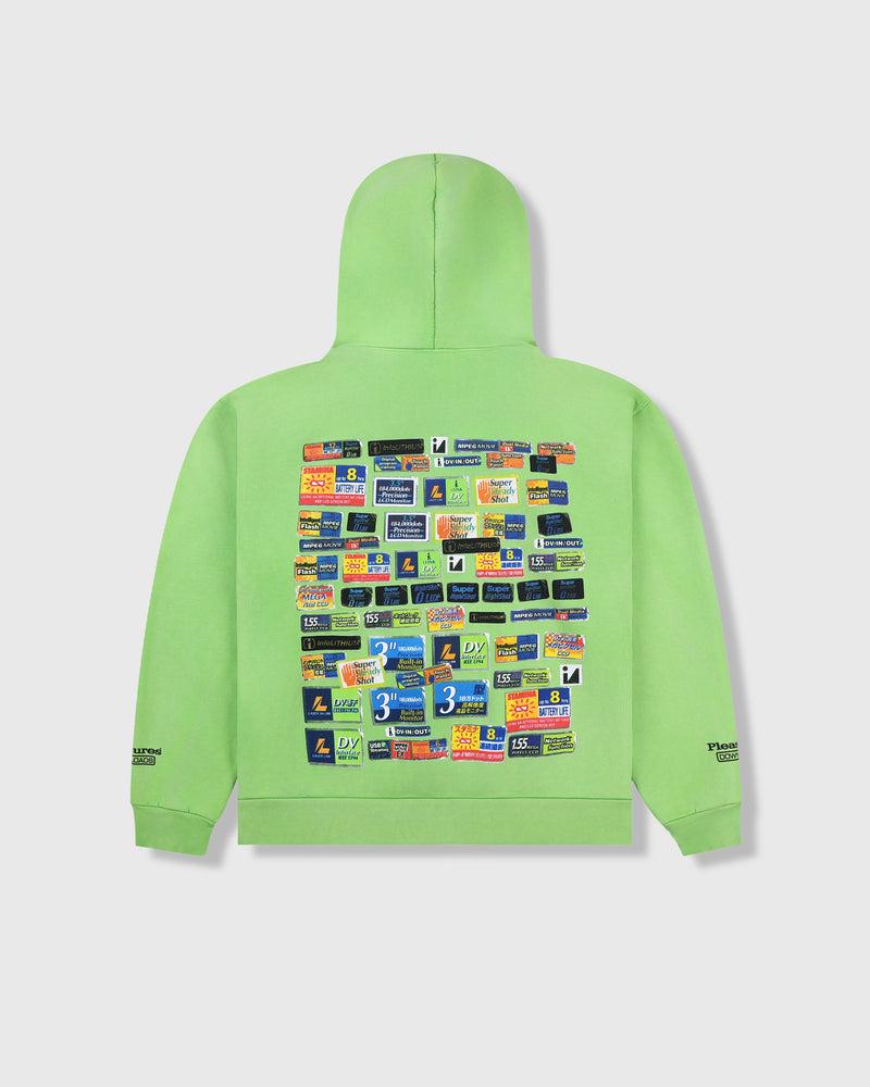 pleasures STICKER HOODIE