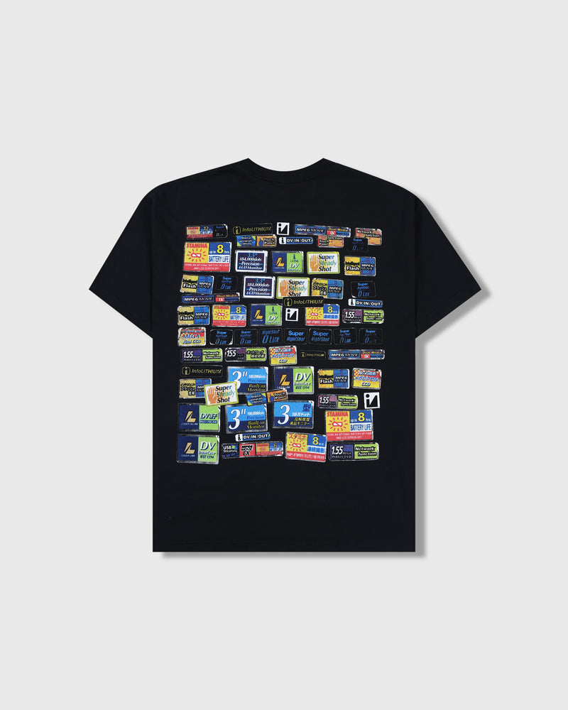 pleasures STICKER T-SHIRT