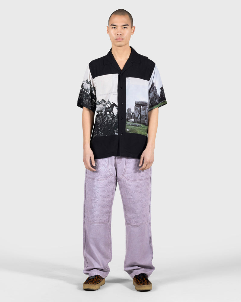 Pleasures STONE HORSE BUTTON DOWN