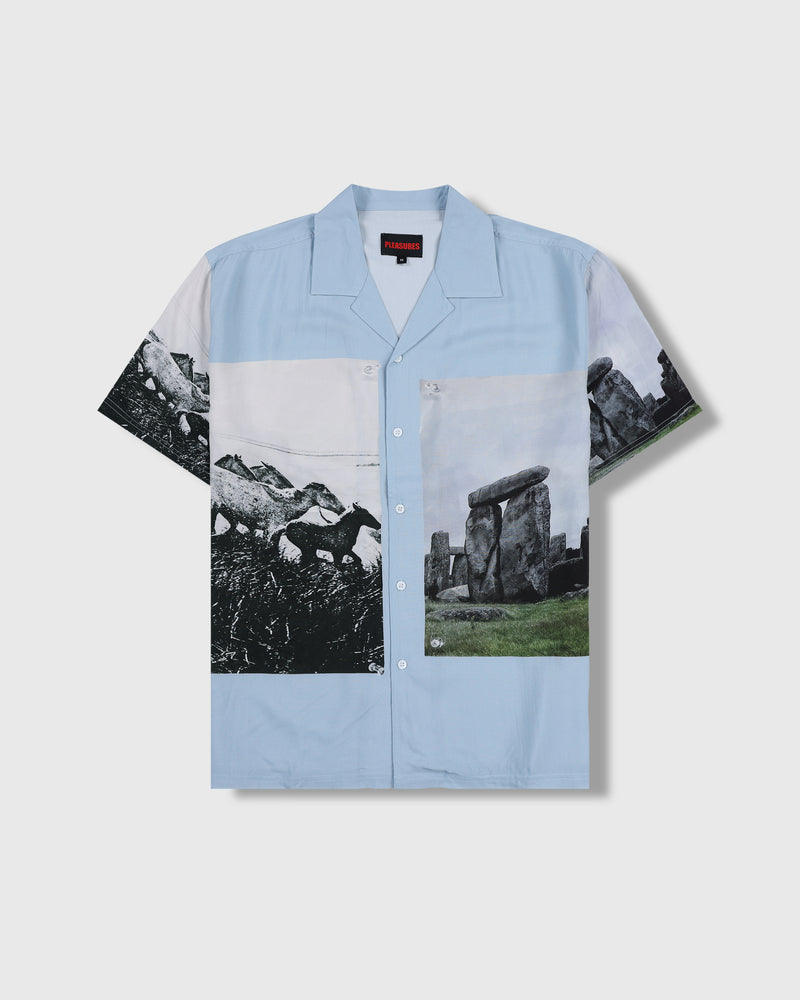 pleasures STONE HORSE BUTTON DOWN