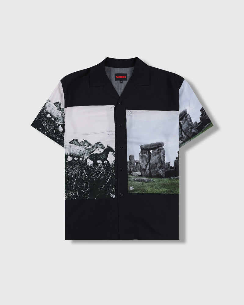pleasures STONE HORSE BUTTON DOWN