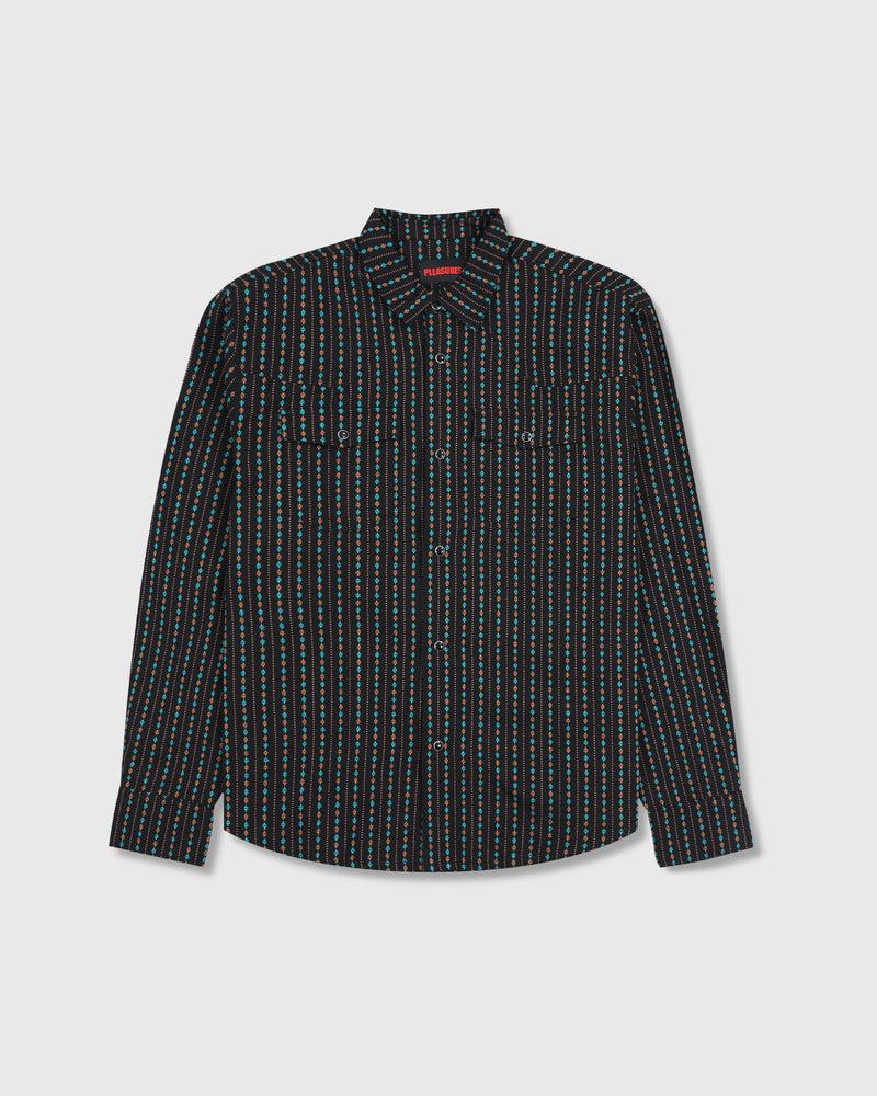 pleasures TRIBUTE WESTERN BUTTON UP