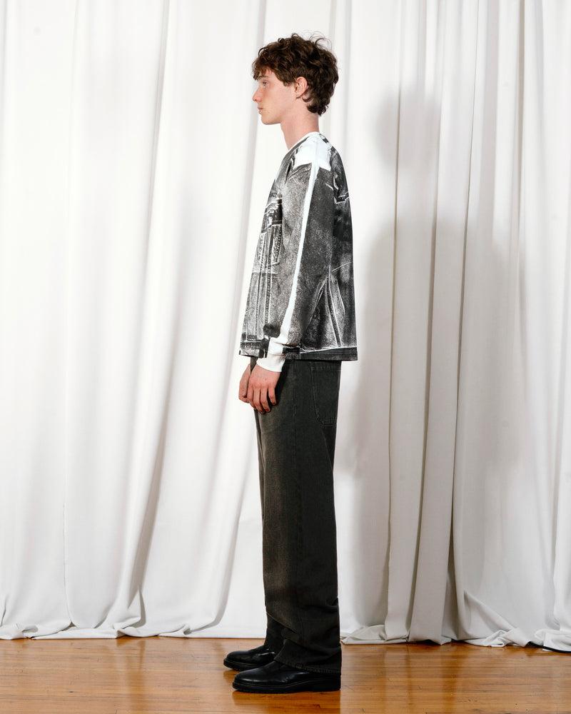 Pleasures TRUCKER HEAVYWEIGHT LONG SLEEVE SHIRT