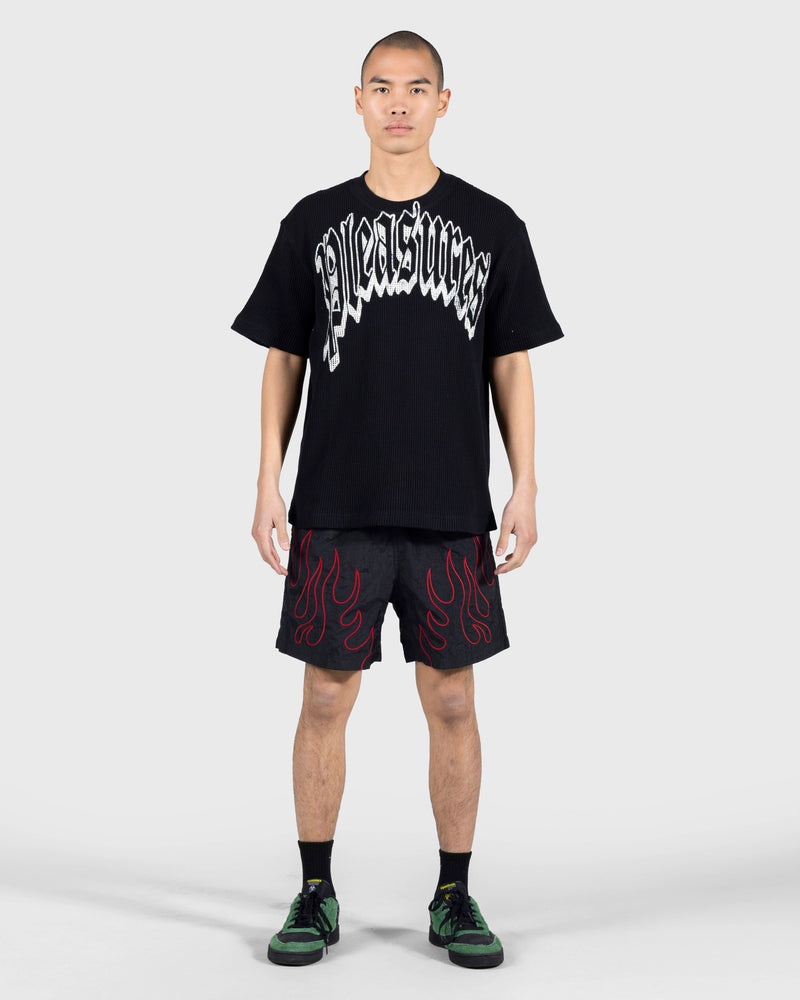 Pleasures TWITCH WAFFLE SHIRT