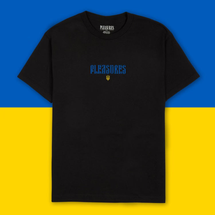 pleasures UKRAINE FUNDRAISER T-SHIRT